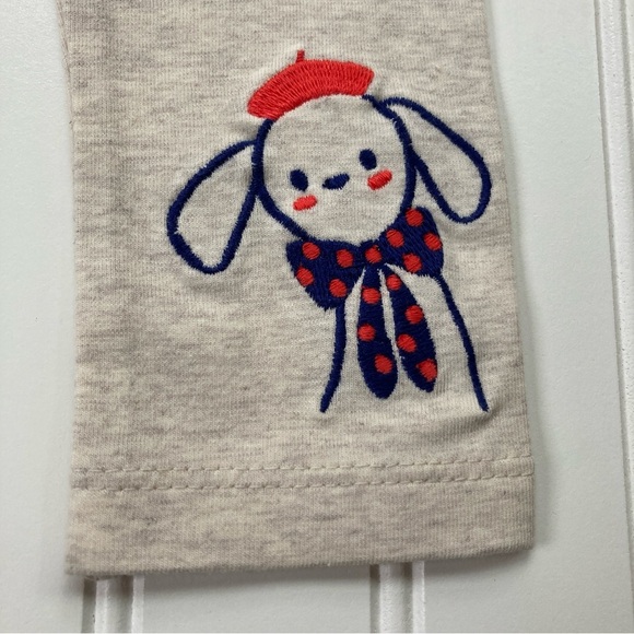 NWT Gymboree leggings girls 2T heather tan gray Mod About Orange Parisian Puppy - Picture 4 of 4